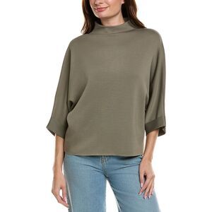 Fate Womens  Mock Neck Top, Gray